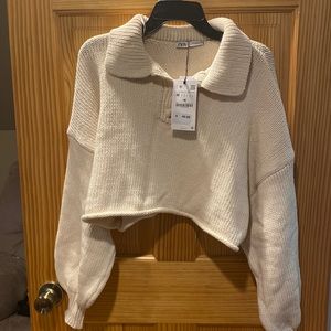 Zara cream sweater